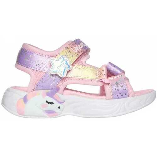 Čevlji  Otroci Sandali & Odprti čevlji Skechers Unicorn dreams sandal - majes Rožnata