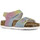 Čevlji  Deklice Sandali & Odprti čevlji Colors of California Bio sandal microglitter Večbarvna