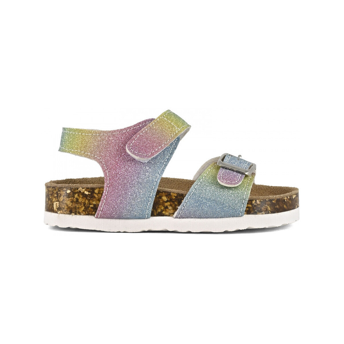 Čevlji  Otroci Sandali & Odprti čevlji Colors of California Bio sandal microglitter Večbarvna