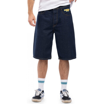 Oblačila Moški Kratke hlače & Bermuda Homeboy X-tra baggy denim shorts Modra
