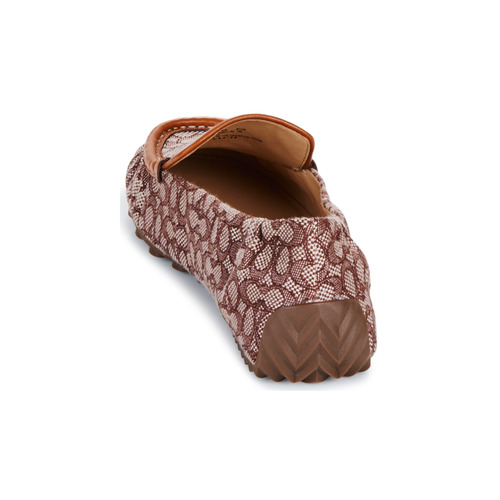 Coach RONNIE MICRO SIGNATURE LOAFER Bež / Kostanjeva