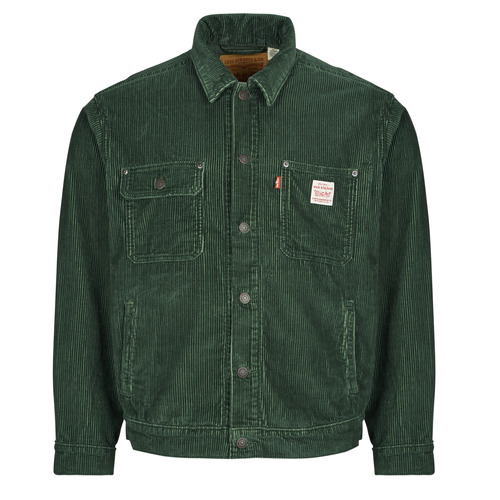 Oblačila Moški Jakne Levi's SUNRISE TRUCKER Zelena
