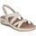 Čevlji  Ženske Sandali & Odprti čevlji Skechers 163387-DKNT Bež