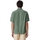Oblačila Moški Srajce z dolgimi rokavi Portuguese Flannel Linen Camp Collar Shirt - Dry Green Zelena