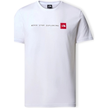 Oblačila Moški Majice & Polo majice The North Face T-Shirt Never Stop Exploring - White Bela
