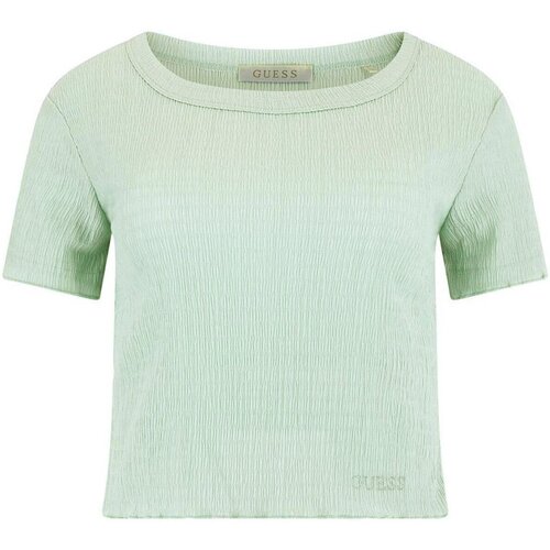 Oblačila Ženske Majice & Polo majice Guess W3GP34 KBQI0 Zelena