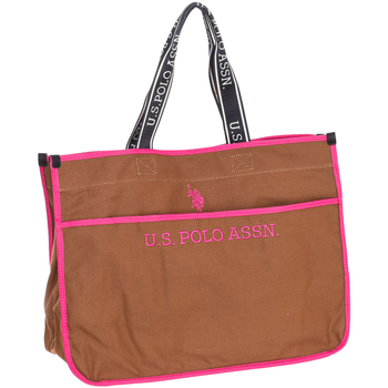 Torbice Ženske Nakupovalne torbe U.S Polo Assn. BEUHX2831WUA-BROWN Večbarvna