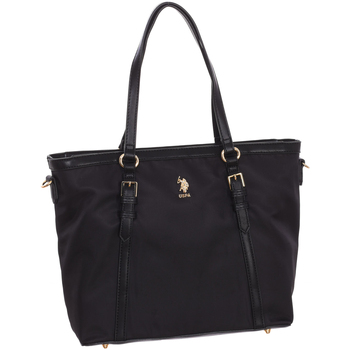 Torbice Ženske Nakupovalne torbe U.S Polo Assn. BIUHU5726WIP-BLACK Črna