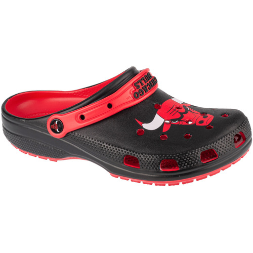 Čevlji  Moški Nogavice Crocs Classic NBA Chicago Bulls Clog Črna