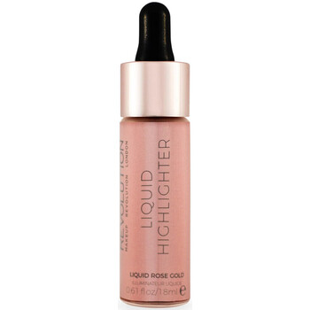 Lepota Ženske Osvetljevalci Makeup Revolution Flüssiger Highlighter - Liquid Rose Gold Pozlačena