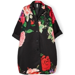Oblačila Ženske Plašči Wendy Trendy Jacket 224039 - Floral Črna