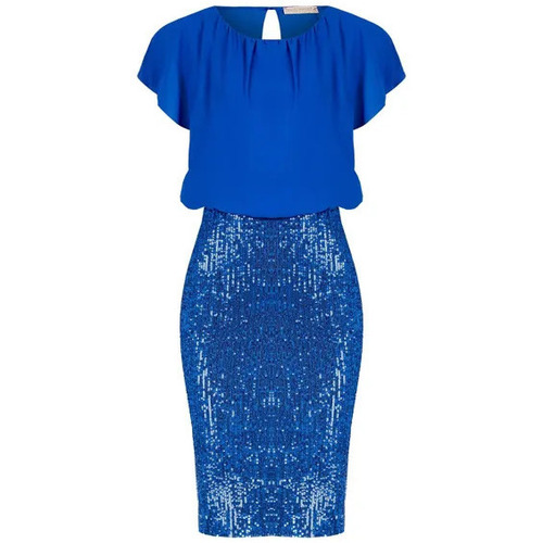 Oblačila Ženske Obleke Rinascimento CFC0119578003 Modra Kitajska