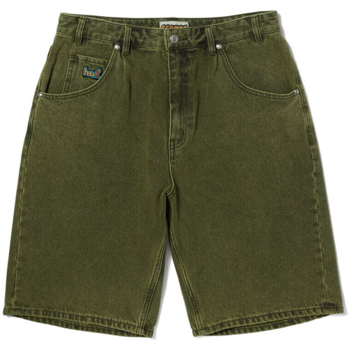 Oblačila Moški Kratke hlače & Bermuda Huf Short cromer dried Zelena