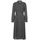 Oblačila Ženske Dolge obleke MICHAEL Michael Kors PLEAT SHIRT DRESS Črna / Bela