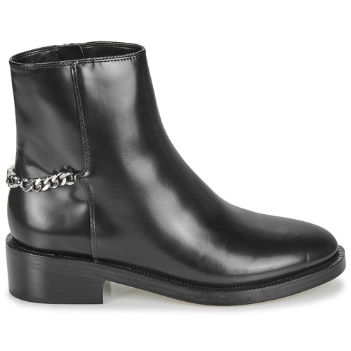 MICHAEL Michael Kors CARLISLE FLAT BOOTIE Črna