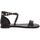 Čevlji  Ženske Sandali & Odprti čevlji MICHAEL Michael Kors 40S2ATFA2L-BLACK Večbarvna