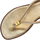 Čevlji  Ženske Sandali & Odprti čevlji MICHAEL Michael Kors 40T2AEFA1M-PALE GOLD Pozlačena