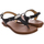 Čevlji  Ženske Sandali & Odprti čevlji MICHAEL Michael Kors 40U2MKFA1L-BLACK Večbarvna