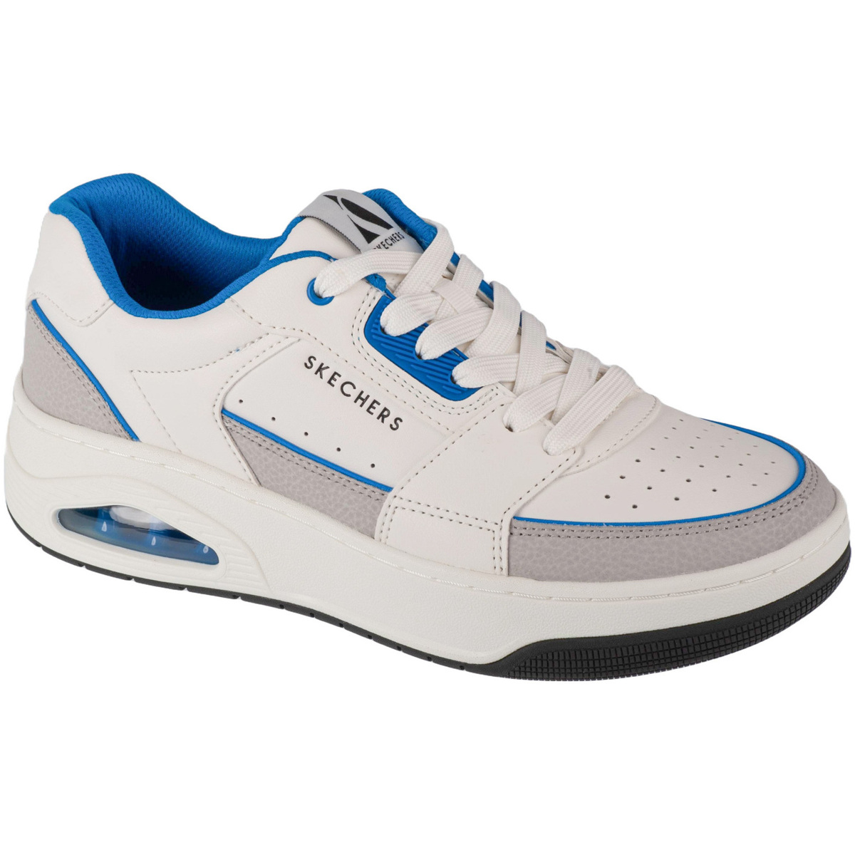 Čevlji  Moški Nizke superge Skechers Uno Court - Low-Post Bela