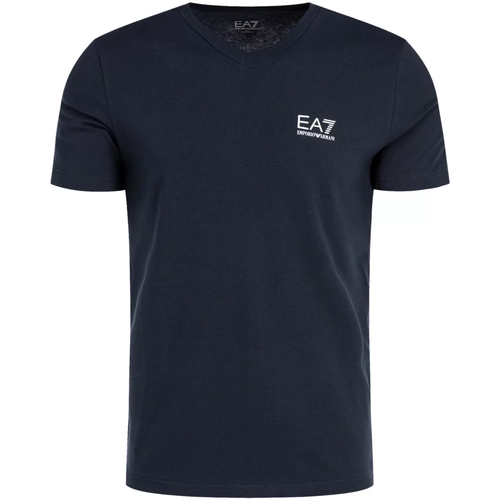 Oblačila Moški Majice s kratkimi rokavi Emporio Armani EA7 8NPT53 PJM5Z Modra