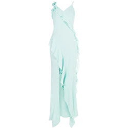 Oblačila Ženske Obleke Rinascimento CFC0119524003 Zeleni pav