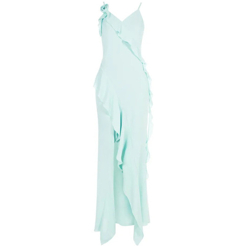 Oblačila Ženske Obleke Rinascimento CFC0119524003 Zeleni pav