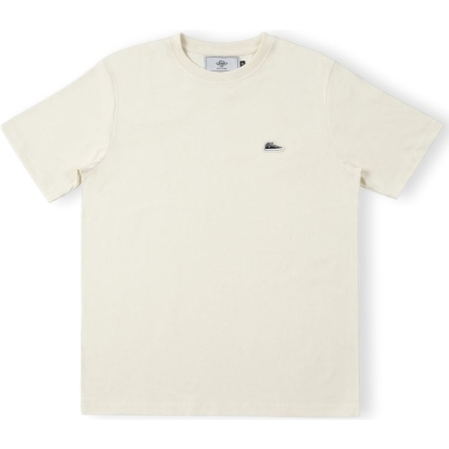 Oblačila Moški Majice & Polo majice Sanjo T-Shirt Patch Classic - Ecru Bež