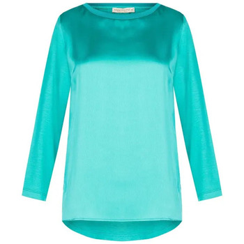 Oblačila Ženske Srajce & Bluze Rinascimento CFC0117723003 Zeleni pav