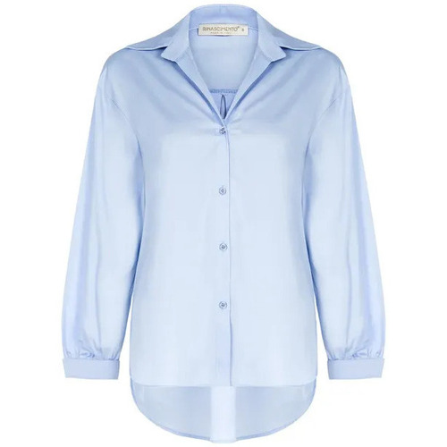 Oblačila Ženske Srajce & Bluze Rinascimento CFC0118582003 Azure