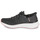 Čevlji  Ženske Nizke superge Skechers HAND FREE SLIP-INS EDGERIDE Črna / Rožnata