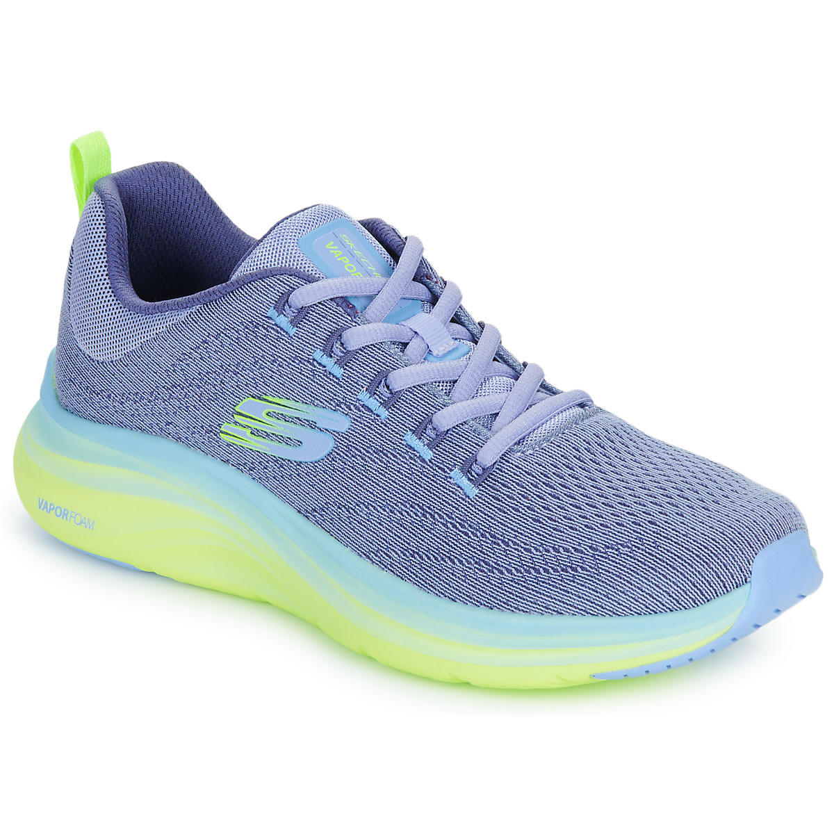 Čevlji  Ženske Nizke superge Skechers VAPOR FOAM Vijolična / Modra / Zelena