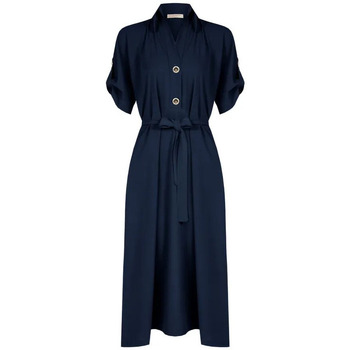 Oblačila Ženske Obleke Rinascimento CFC0118250003 Mornarsko modra