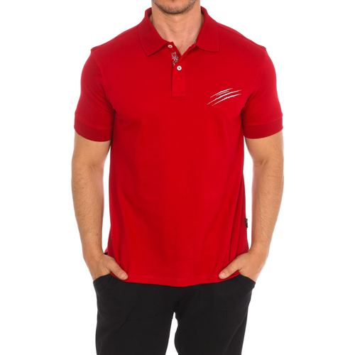 Oblačila Moški Polo majice kratki rokavi Philipp Plein Sport PIPS504-52 Rdeča