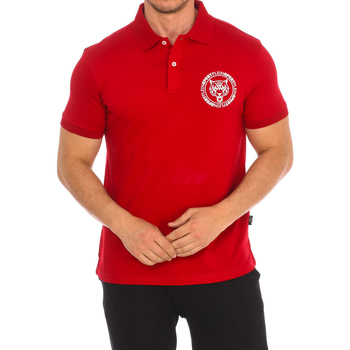 Oblačila Moški Polo majice kratki rokavi Philipp Plein Sport PIPS508-52 Rdeča