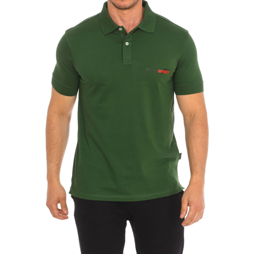Oblačila Moški Polo majice kratki rokavi Philipp Plein Sport PIPS511-32 Zelena