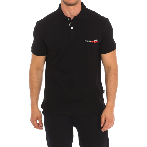 Oblačila Moški Polo majice kratki rokavi Philipp Plein Sport PIPS511-99 Črna