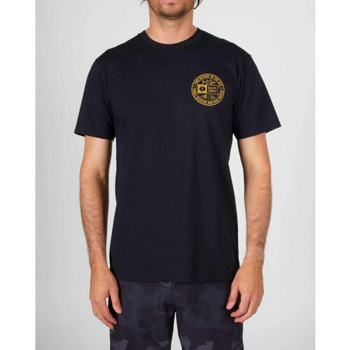 Oblačila Moški Majice & Polo majice Salty Crew Legends premium s/s tee Črna