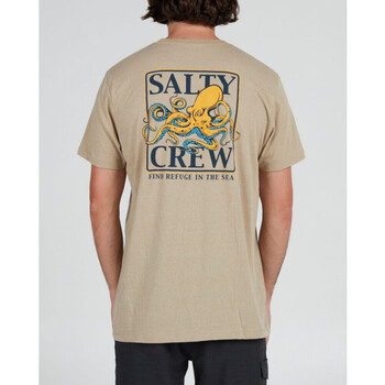 Salty Crew Ink slinger standard s/s tee Bež