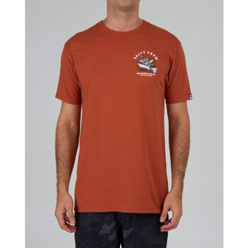 Oblačila Moški Majice & Polo majice Salty Crew Hot rod shark premium s/s tee Oranžna