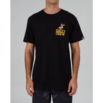 Oblačila Moški Majice & Polo majice Salty Crew Seaside standard s/s tee Črna