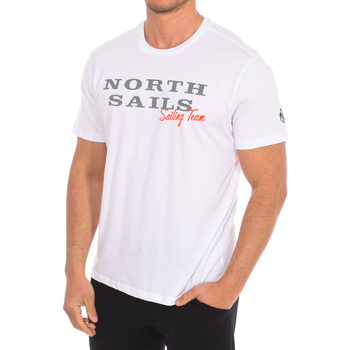 Oblačila Moški Majice s kratkimi rokavi North Sails 9024030-101 Bela
