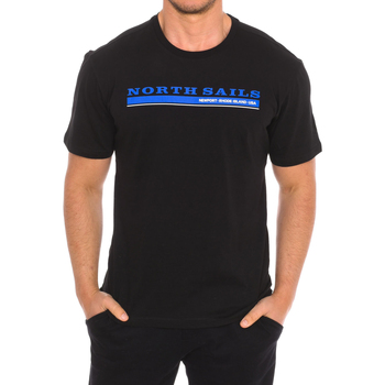 Oblačila Moški Majice s kratkimi rokavi North Sails 9024040-999 Črna