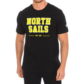 Oblačila Moški Majice s kratkimi rokavi North Sails 9024060-999 Črna
