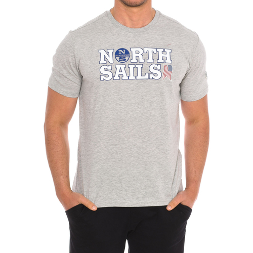 Oblačila Moški Majice s kratkimi rokavi North Sails 9024110-926 Siva
