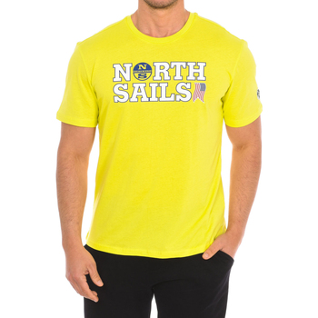 Oblačila Moški Majice s kratkimi rokavi North Sails 9024110-470 Rumena