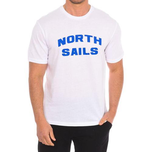 Oblačila Moški Majice s kratkimi rokavi North Sails 9024180-101 Bela