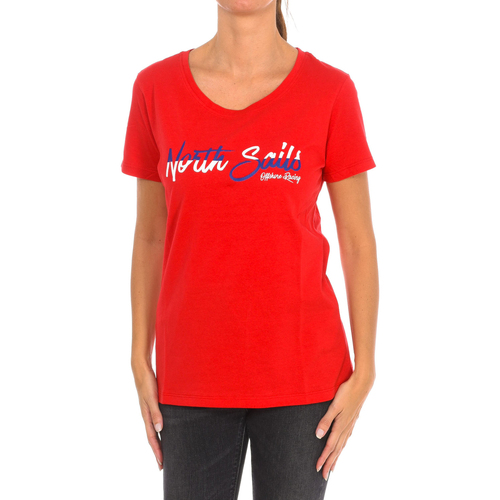 Oblačila Ženske Majice s kratkimi rokavi North Sails 9024310-230 Rdeča