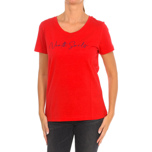 Oblačila Ženske Majice s kratkimi rokavi North Sails 9024330-230 Rdeča