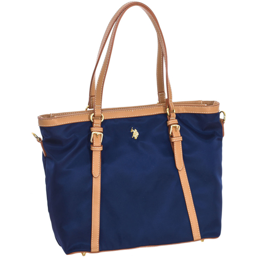 Torbice Ženske Nakupovalne torbe U.S Polo Assn. BEUHU0100WIP-NAVYBEIGE         