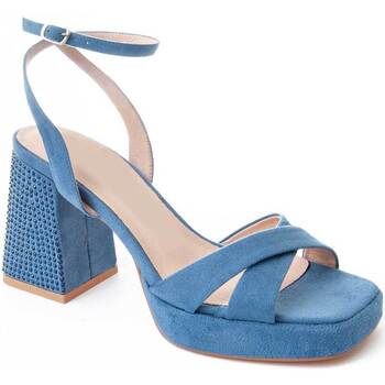 Čevlji  Ženske Sandali & Odprti čevlji Leindia 88518 Modra
